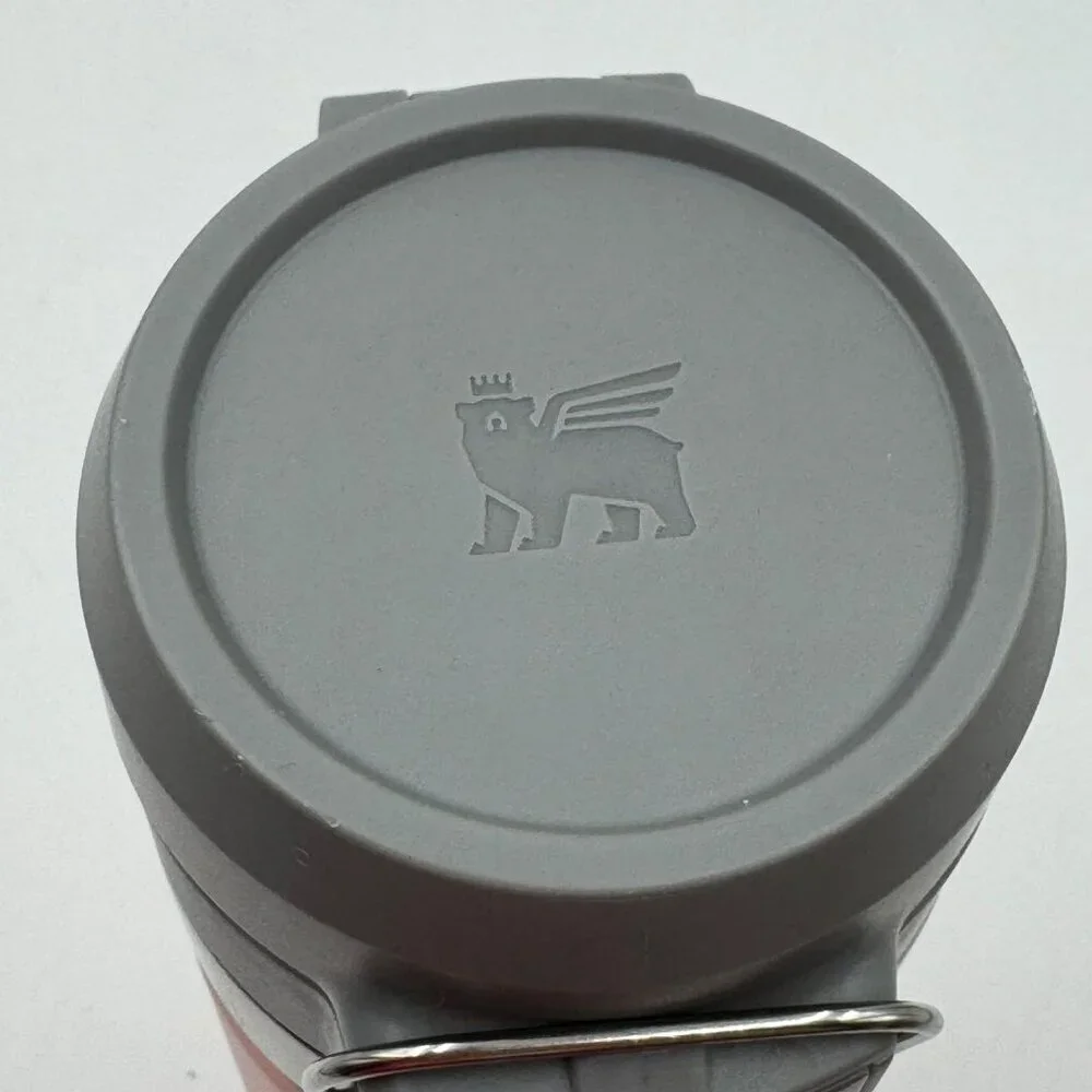 Stanley Grey/Pink Stainless Steel Quick-Flip Water Bottle - Picture 6 of 9